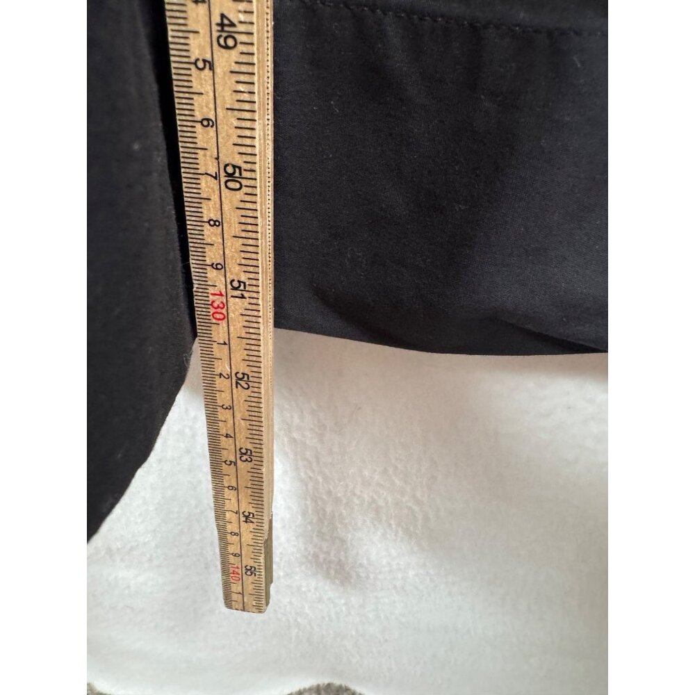 J.Crew Drop-waist mixy dress‎ black preppy money 90s classic sz XL - Picture 8 of 8